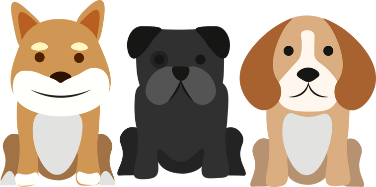 Dog Breeds Illustration